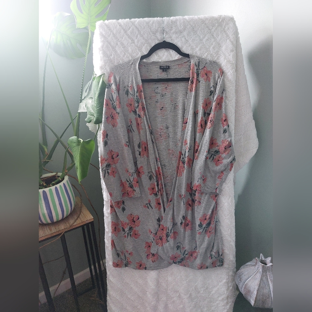 Torrid floral sweater